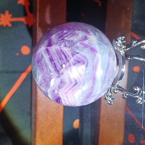 Fluorite Sphere - Picture 3 of 10